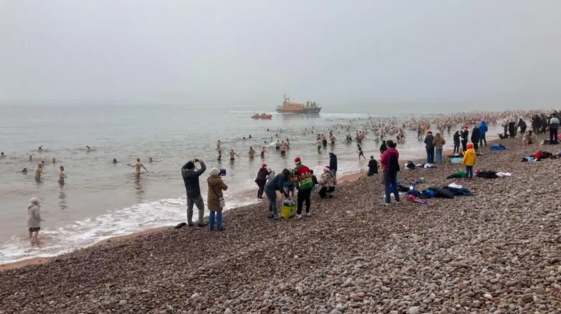 Budleigh salterton swim emergency